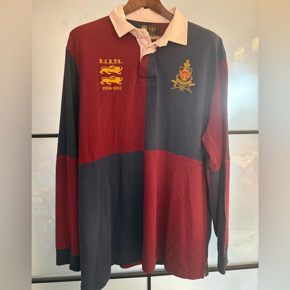 Polo Ralph Lauren Other - Polo Ralph Lauren Color block Rugby Shirt